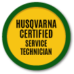 Medallion Husqvarna Certified